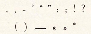 punctuation